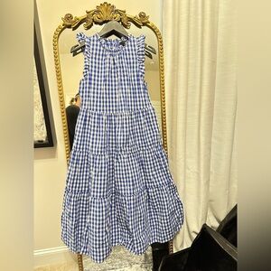 J.Crew Gingham Maxi Dress